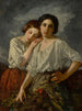 Dwie siostry - Thomas Couture — widok dzieła