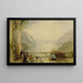 Figures sur un balcon probablement à Westpoint - Thomas Creswick — oprawiony obraz na ścianie