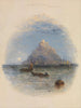 St Michael's Mount Cornwall - Thomas Creswick — widok dzieła