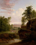 Widok na rzekę Hudson - Thomas Doughty — widok dzieła