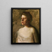 Jedna śpiewaczka Mme W. H. Bowden - Thomas Eakins — oprawiony obraz na ścianie