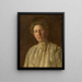 Annie C. Lochrey Husson Mrs. Louis Husson - Thomas Eakins — oprawiony obraz na ścianie