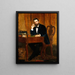 Dr. Horatio C. Wood - Thomas Eakins — oprawiony obraz na ścianie