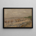 Halage de la Seine - Thomas Eakins — oprawiony obraz na ścianie