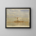 John Biglin w skiffie - Thomas Eakins — oprawiony obraz na ścianie