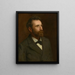 Louis Husson - Thomas Eakins — oprawiony obraz na ścianie