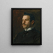 Portret Francesco Romano - Thomas Eakins — oprawiony obraz na ścianie