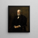 portret Johna B. Gesta - Thomas Eakins — oprawiony obraz na ścianie