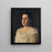 Portret pani Matildy Searight - Thomas Eakins — oprawiony obraz na ścianie