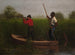 Tir de rail sur le Delaware - Thomas Eakins — widok dzieła