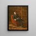 Rycerz Fitzgerald - Thomas Eakins — oprawiony obraz na ścianie