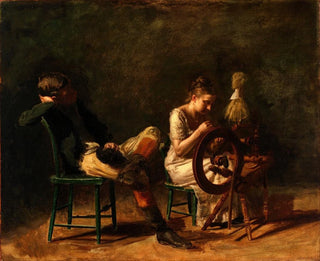 La Courtoisie - Thomas Eakins — widok dzieła