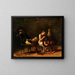 La Courtoisie - Thomas Eakins — oprawiony obraz na ścianie