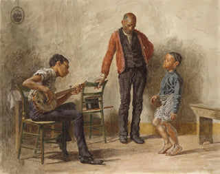 La leçon de danse - Thomas Eakins — widok dzieła