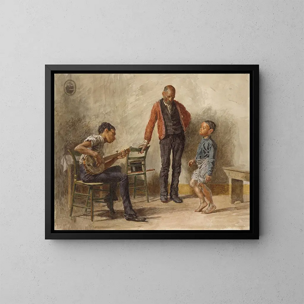 La leçon de danse - Thomas Eakins — oprawiony obraz na ścianie