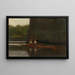 Rybacy, bracia Schreiber - Thomas Eakins — oprawiony obraz na ścianie