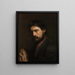 Portret weterana George'a Reynoldsa - Thomas Eakins — oprawiony obraz na ścianie