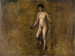Le modèle de William Rush - Thomas Eakins — widok dzieła