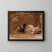 Walki - Thomas Eakins — oprawiony obraz na ścianie