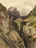 La forteresse de Flitch - Thomas Ender — widok dzieła