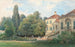 Villa w parku - Thomas Ender — widok dzieła