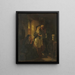Le choix - Thomas Faed — oprawiony obraz na ścianie