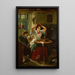La toilette rustique - Thomas Faed — oprawiony obraz na ścianie