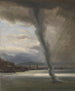 Jedna sztormowa burza nad Zatoką Neapolitańską - Thomas Fearnley — widok dzieła