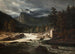 pejzażu norweskiego, Marumfoss - Thomas Fearnley — widok dzieła