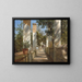 Pergola aux oranges - Thomas Fearnley — oprawiony obraz na ścianie