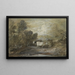Un Berger avec Trois Vaches près d'un Étang en Altitude - Thomas Gainsborough — oprawiony obraz na ścianie