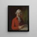 Charles Rousseau Burney 1747-1819 - Thomas Gainsborough — oprawiony obraz na ścianie