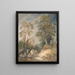 Droga wiejska z cygańskimi wędrowcami na odpoczynku - Thomas Gainsborough — oprawiony obraz na ścianie