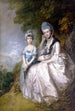 Hester Comtesse de Sussex i jej córki Lady Barbara Yelverton - Thomas Gainsborough — widok dzieła