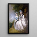 Hester Comtesse de Sussex i jej córki Lady Barbara Yelverton - Thomas Gainsborough — oprawiony obraz na ścianie