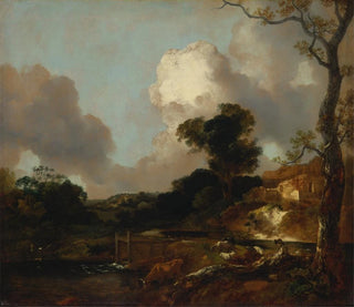 Thomas Gainsborough - Landscape with Stream and Weir.webp