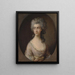 Marie Heberden - Thomas Gainsborough — oprawiony obraz na ścianie
