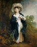 Mademoiselle Elizabeth Haverfield - Thomas Gainsborough — widok dzieła