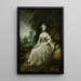 Mme Mary Robinson Perdita - Thomas Gainsborough — oprawiony obraz na ścianie