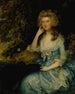 Pani William Tennant i Mary Wylde siedzących w pejzażu - Thomas Gainsborough — widok dzieła