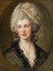 Królowa Charlotte - Thomas Gainsborough — widok dzieła