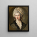 Królowa Charlotte - Thomas Gainsborough — oprawiony obraz na ścianie