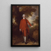L'honorable Richard Savage Nassau De Zuylestein MP - Thomas Gainsborough — oprawiony obraz na ścianie