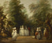 Le Mall dans le parc St James - Thomas Gainsborough — widok dzieła
