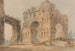 Arc de Janus według Piranèsego - Thomas Girtin — widok dzieła