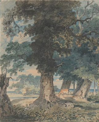 Thomas Girtin - Deer in Windsor Forest.webp