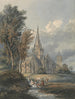 Katedra w Glasgow - Thomas Girtin — widok dzieła