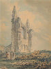 Ruiny katedry św. Andrzeja - Thomas Girtin — widok dzieła