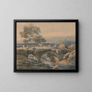 Thomas Girtin - The Old Bridge in Devon.webp