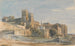 La cathédrale et le palais des papes Avignon - Thomas Hartley Cromek — widok dzieła